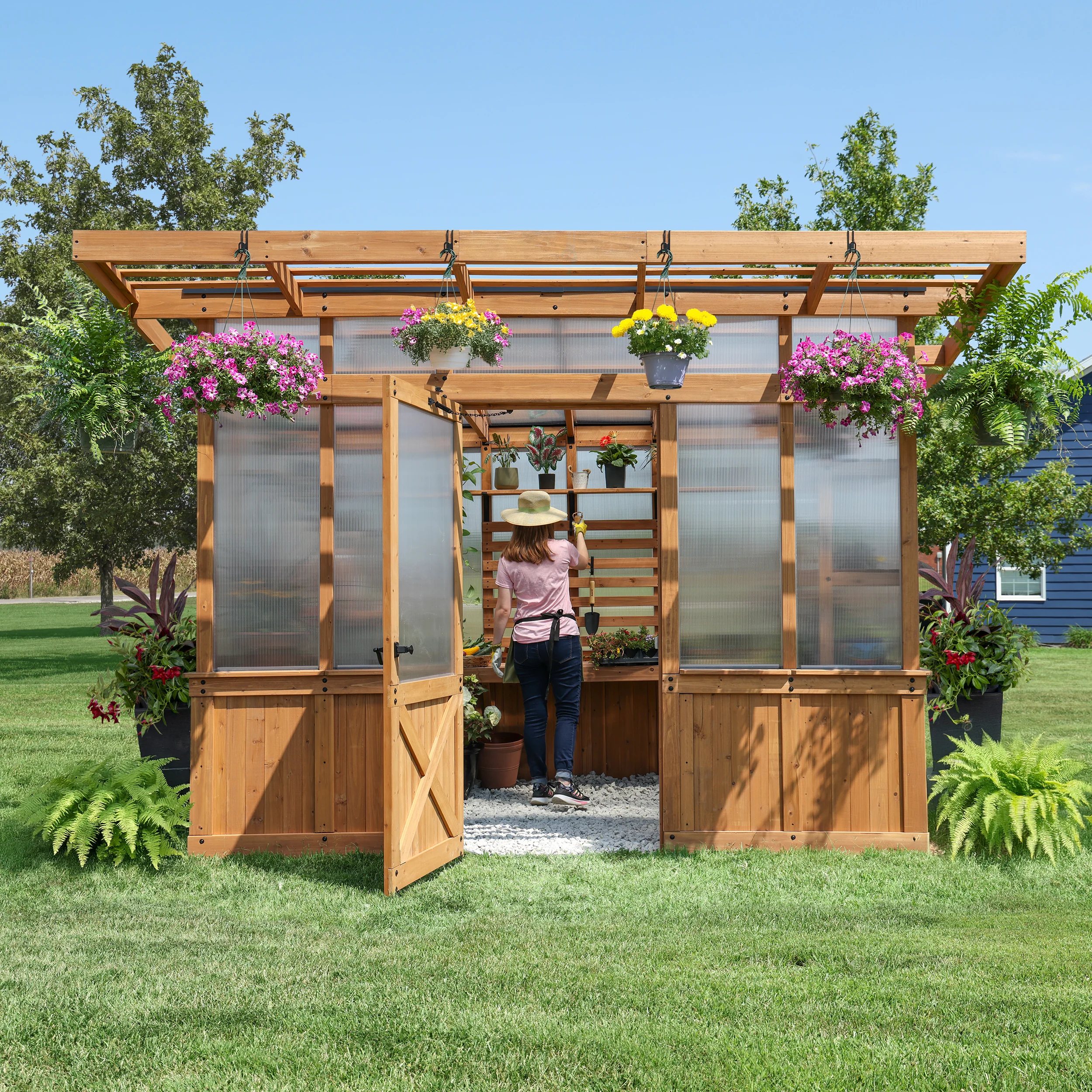 11x7 Poppy Greenhouse - Image 12