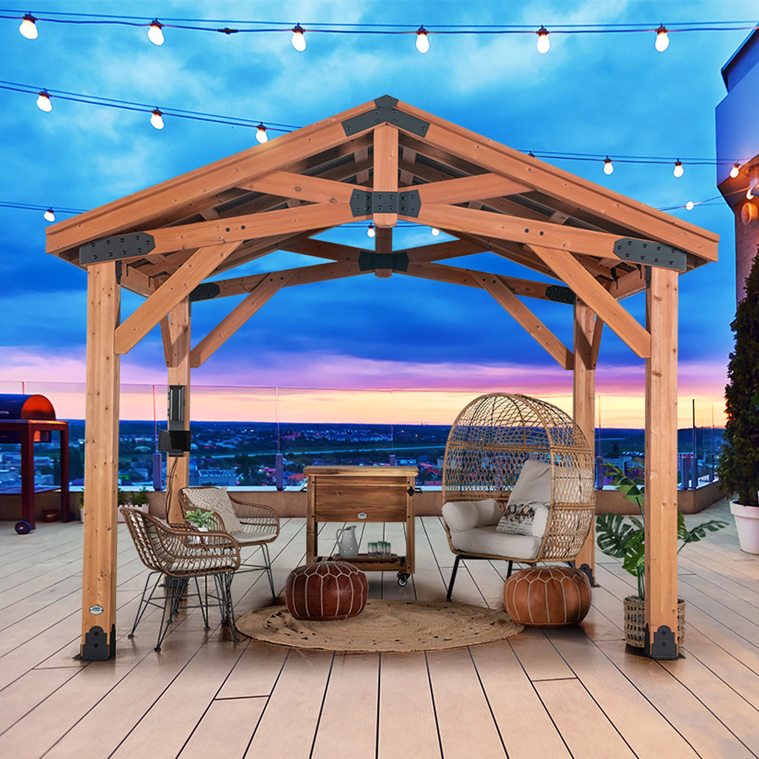 12x10 Norwood Gazebo - Image 9