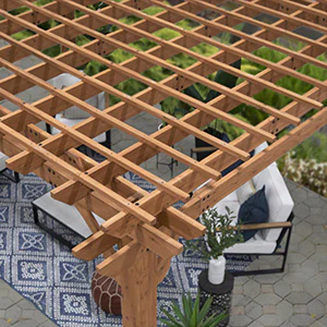 14x12 Beaumont Pergola - Image 8