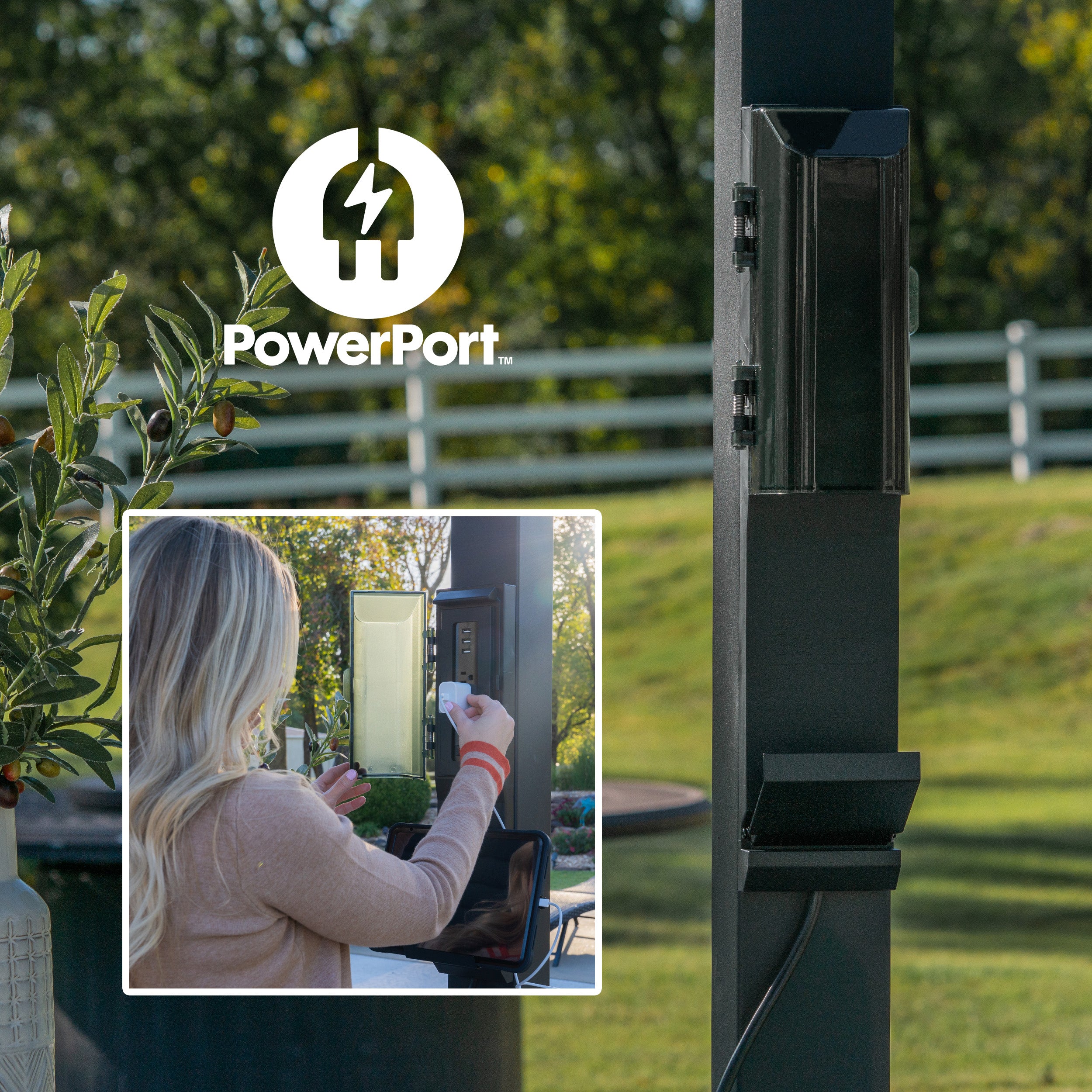 16x10 Sarasota Steel Louvered Pergola - Image 4