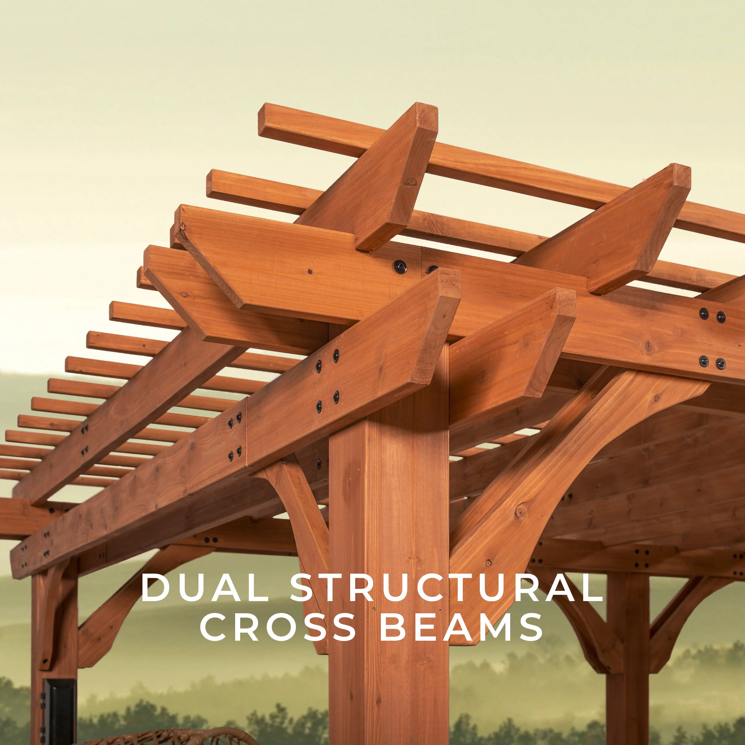 20x12 Beaumont Pergola - Image 6