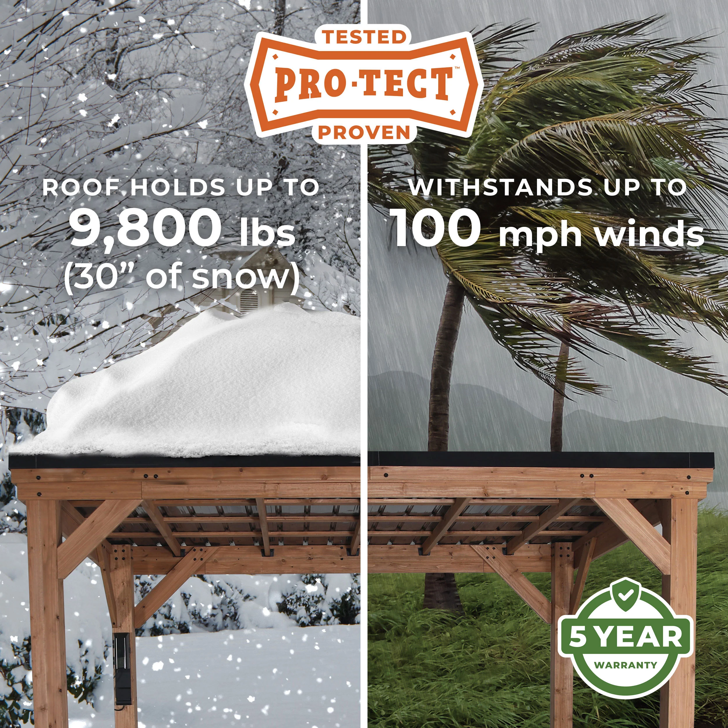 20x9.5 Arcadia Gazebo - Image 3