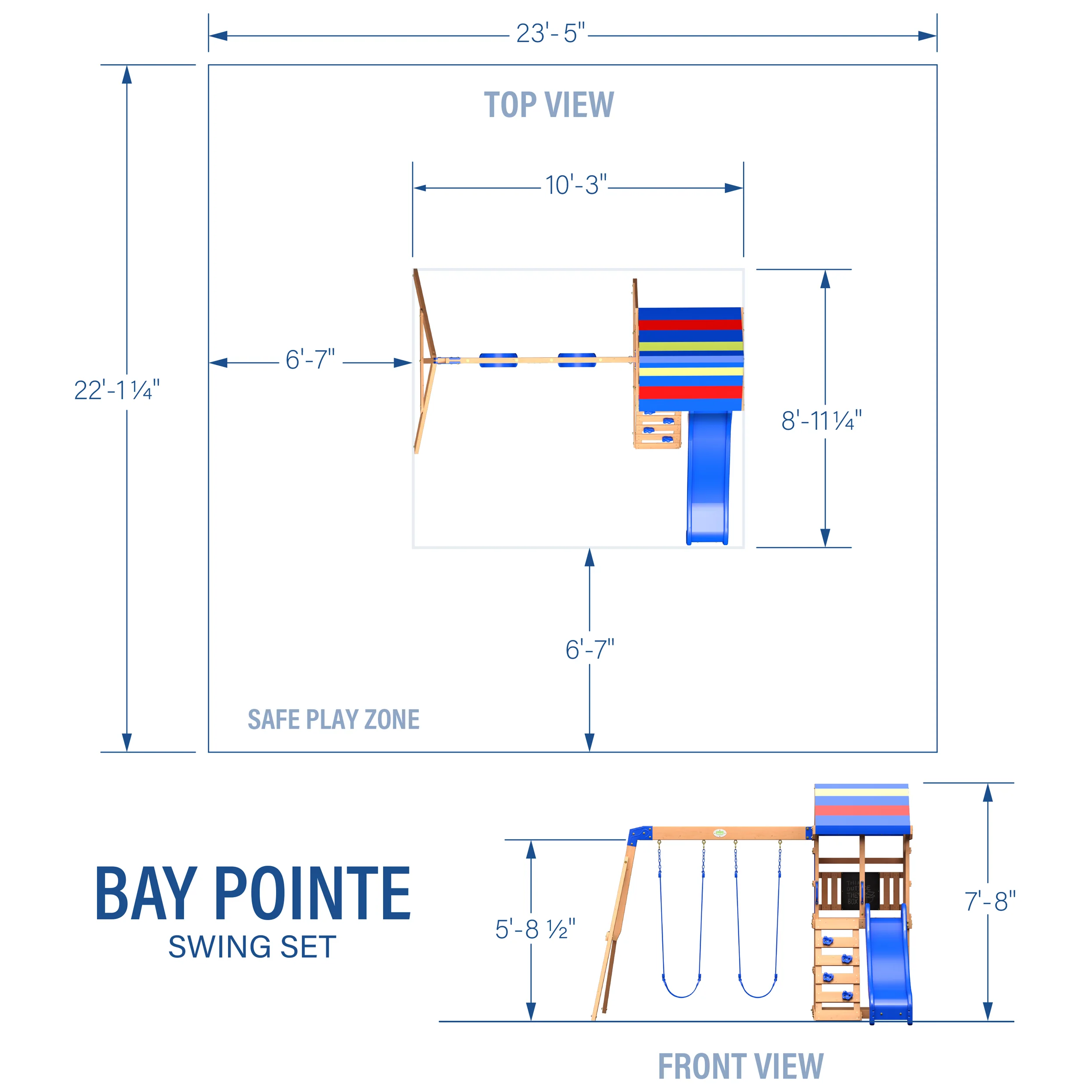 Bay Pointe Swing Set - Image 2