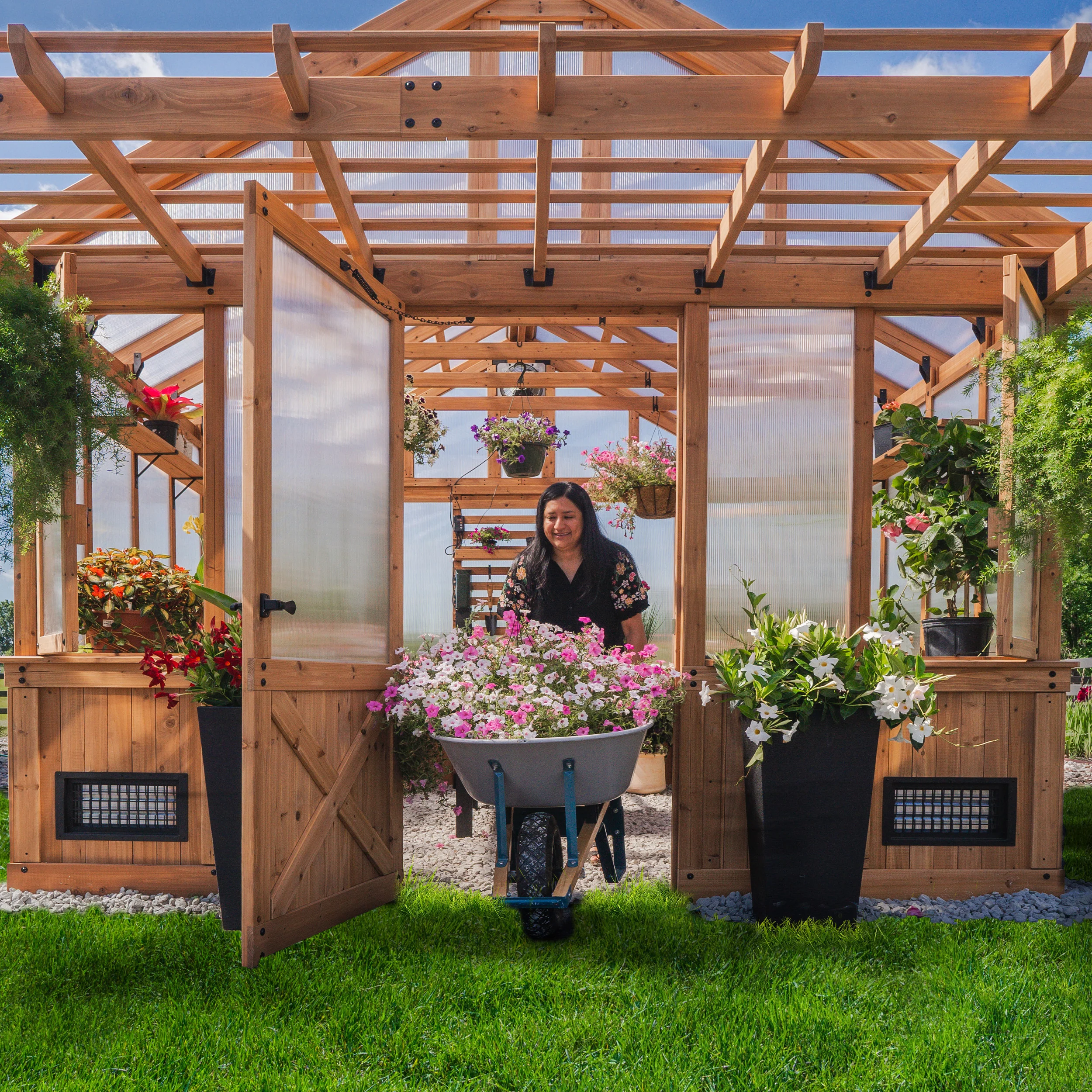 13x11 Bellerose XL Greenhouse - Image 11