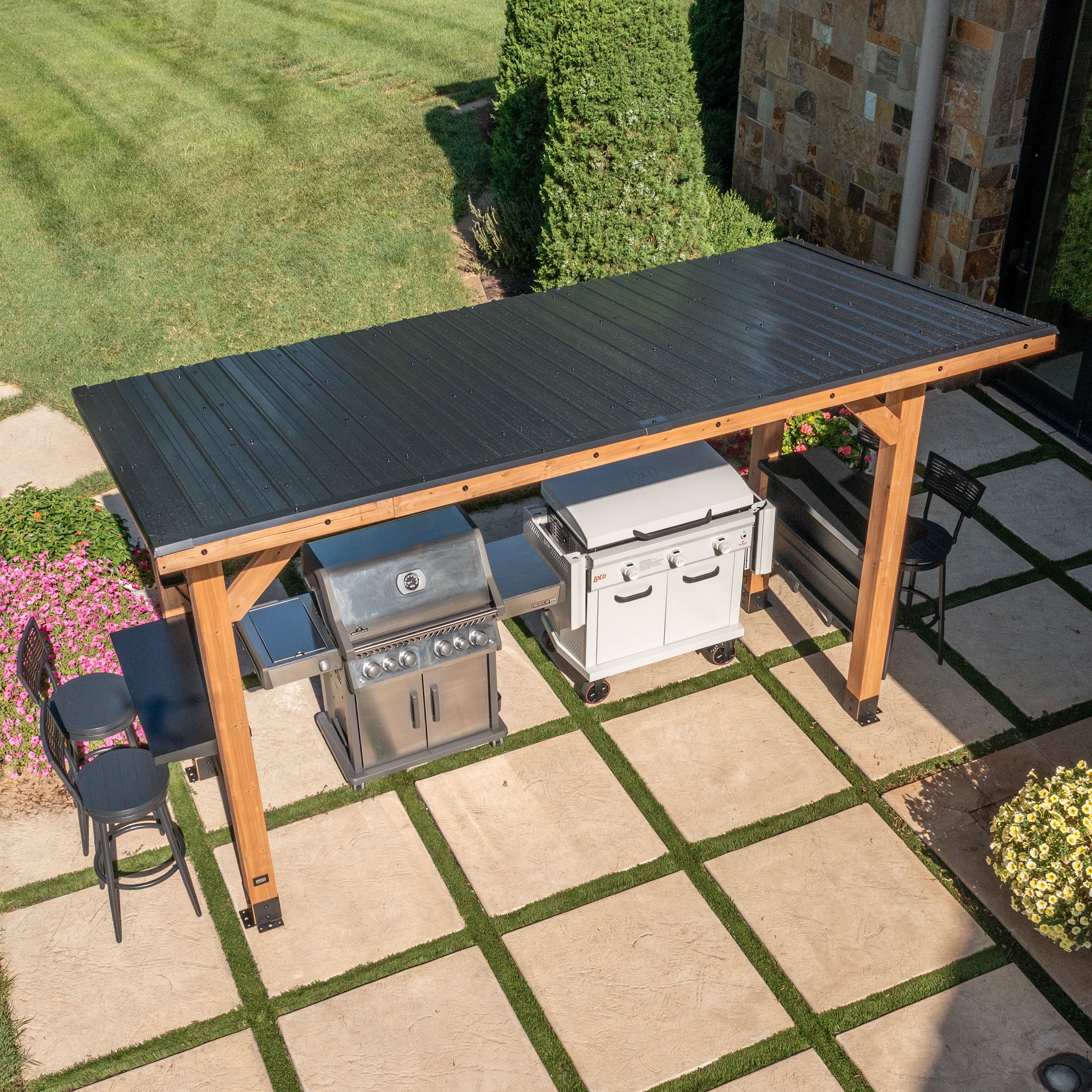Briarton Grill Gazebo XL - Image 13