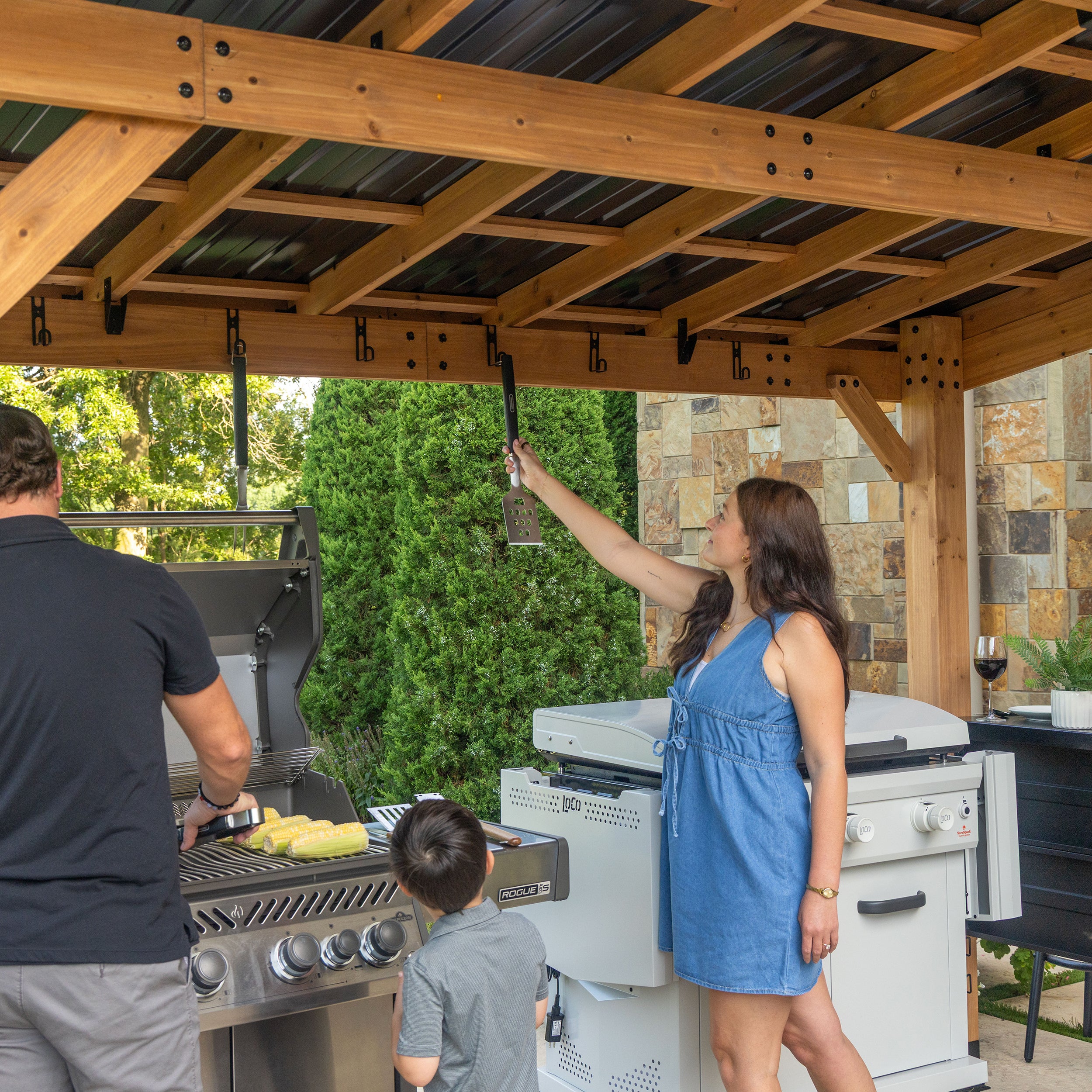 Briarton Grill Gazebo XL - Image 14