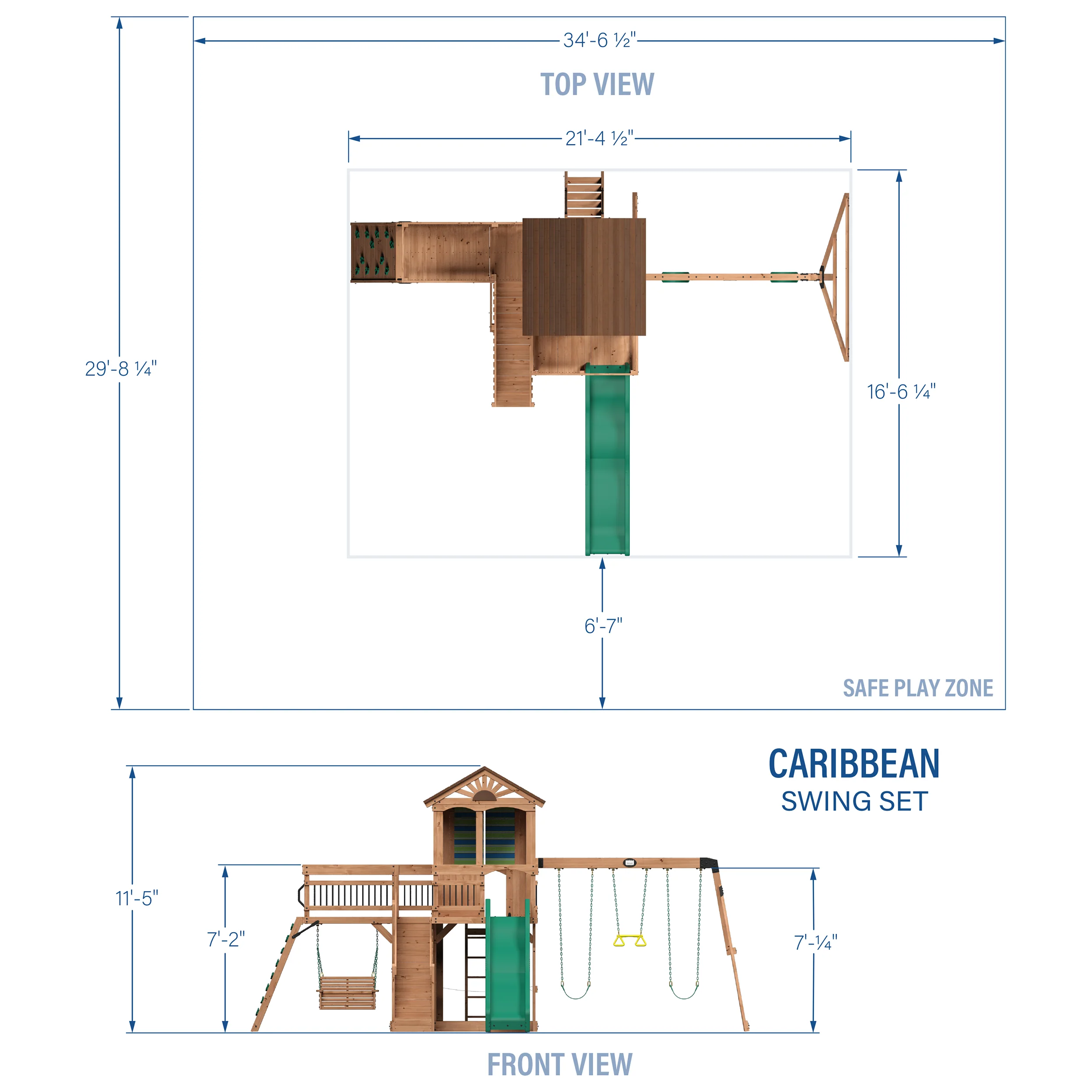 Caribbean Swing Set - Image 2