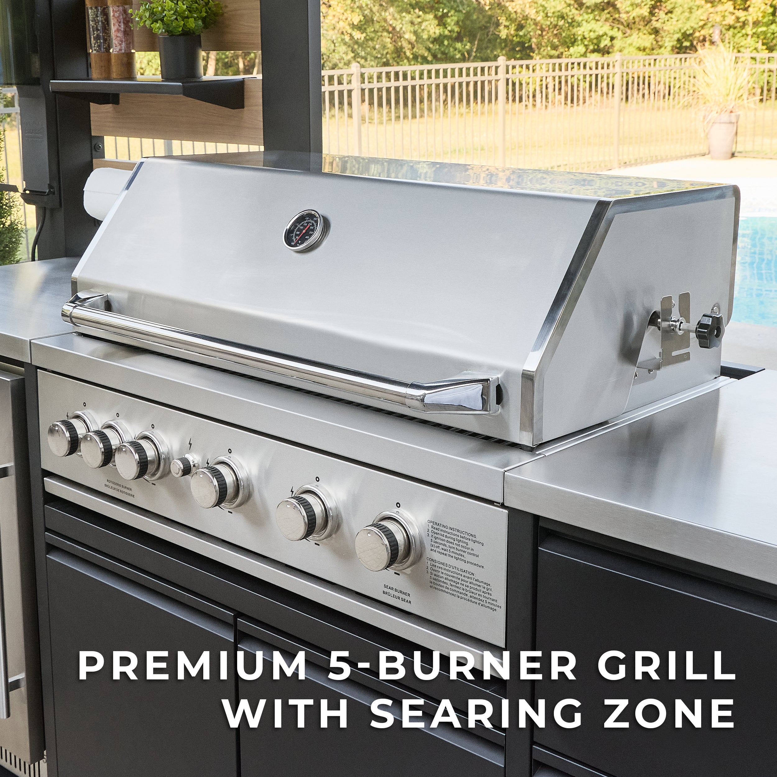 Fusion Flame 2 Outdoor Kitchen - Image 4