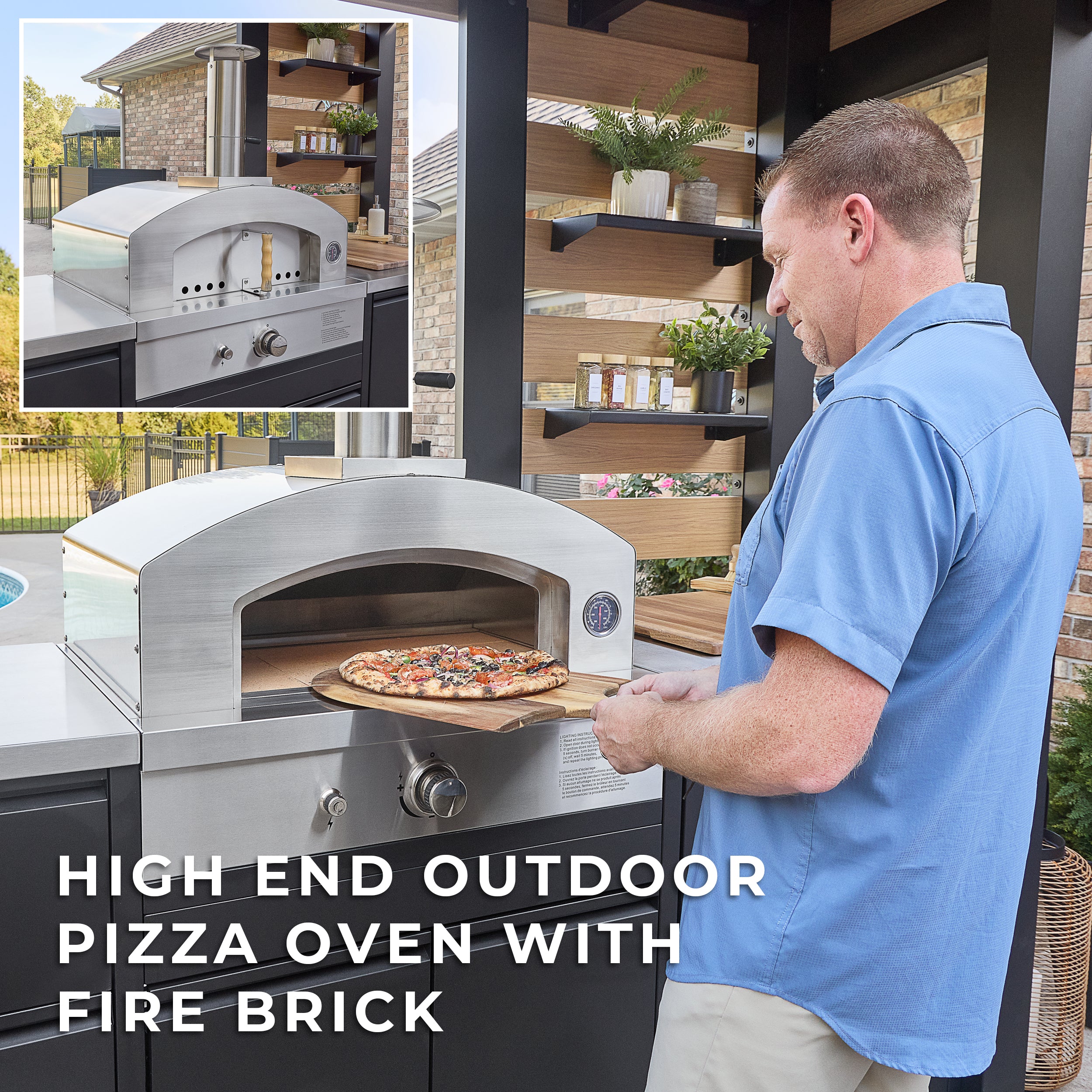Fusion Flame 2 Outdoor Kitchen - Image 6