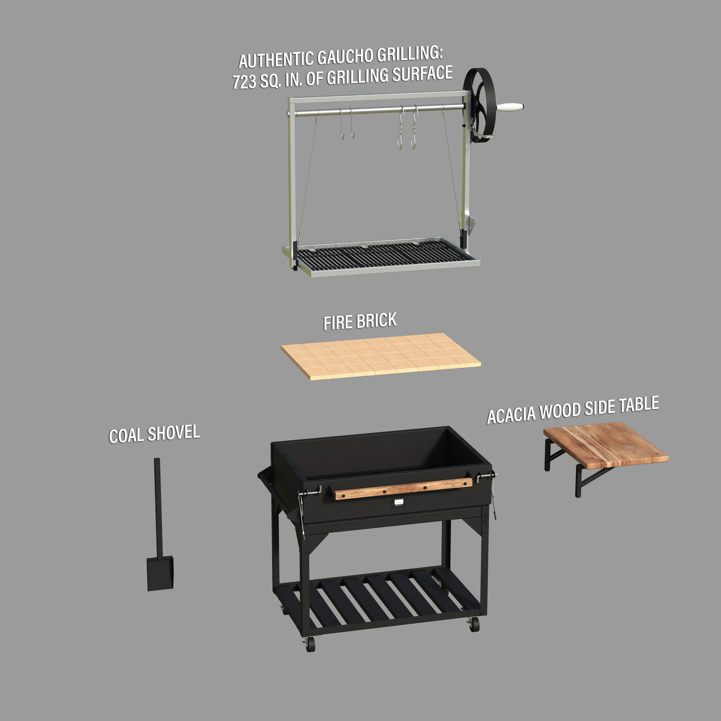 Premium Heritage Argentine BBQ Grill - Image 15