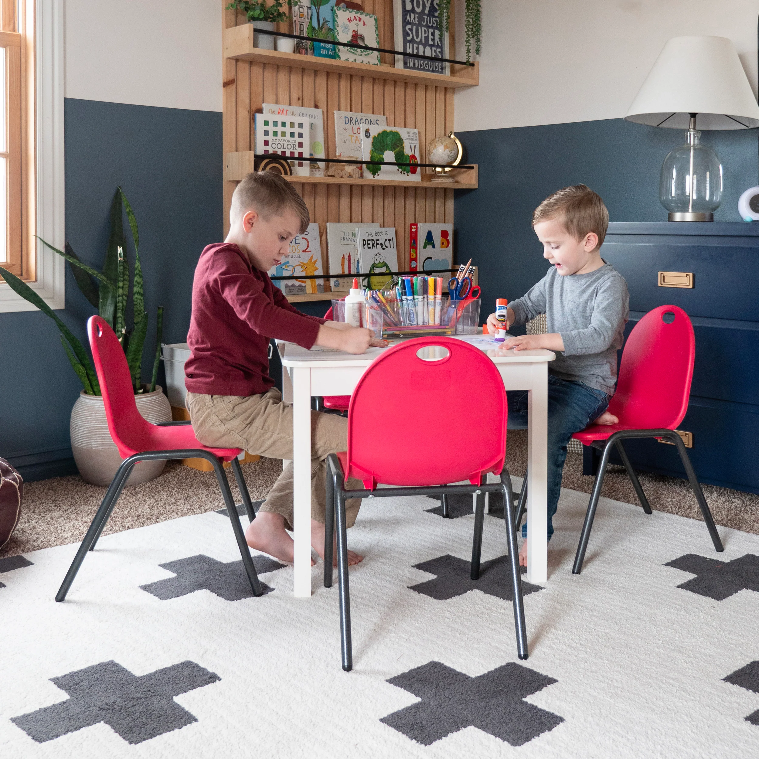 Kid's Stacking Chairs-4 Pack - Image 13