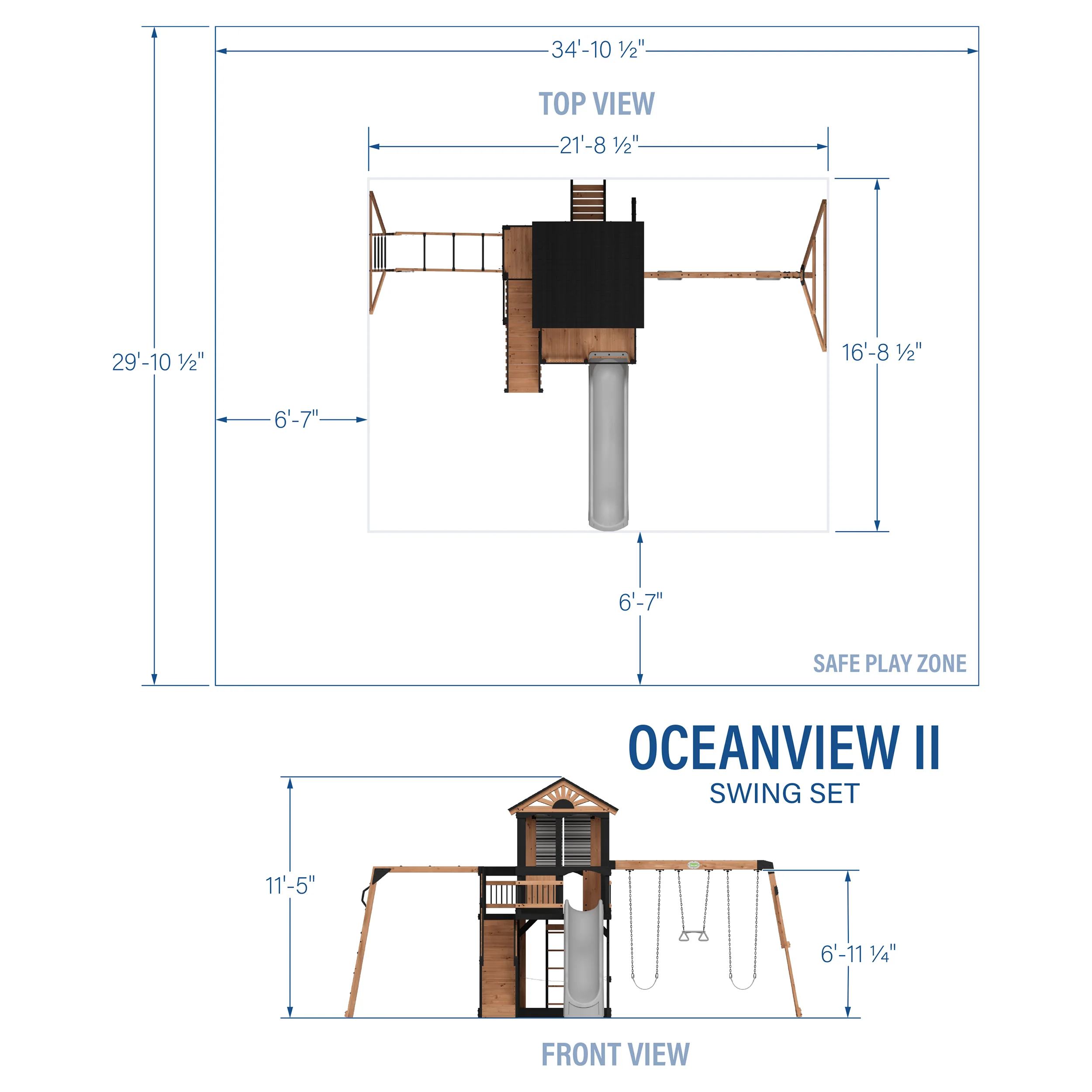Oceanview II Swing Set - Image 2