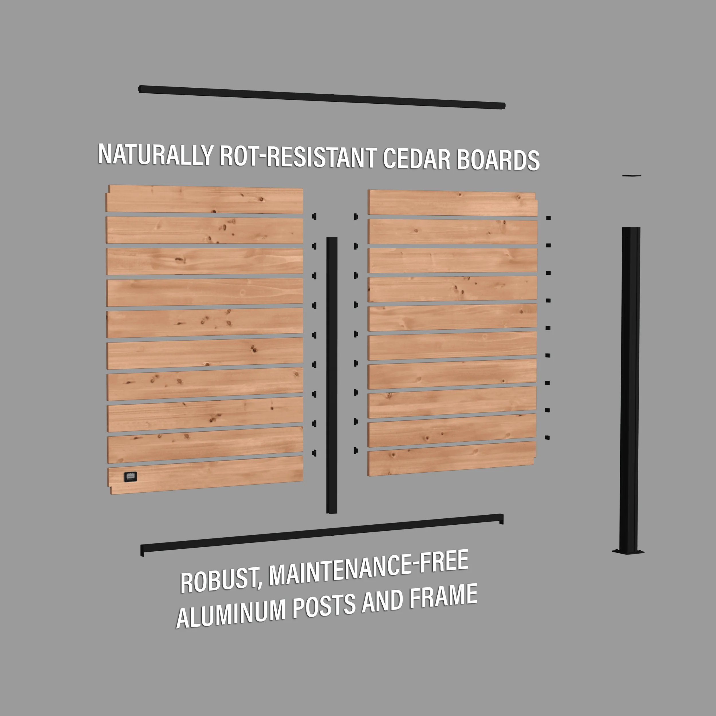 Privacy Wall Add-on Kit - Image 9