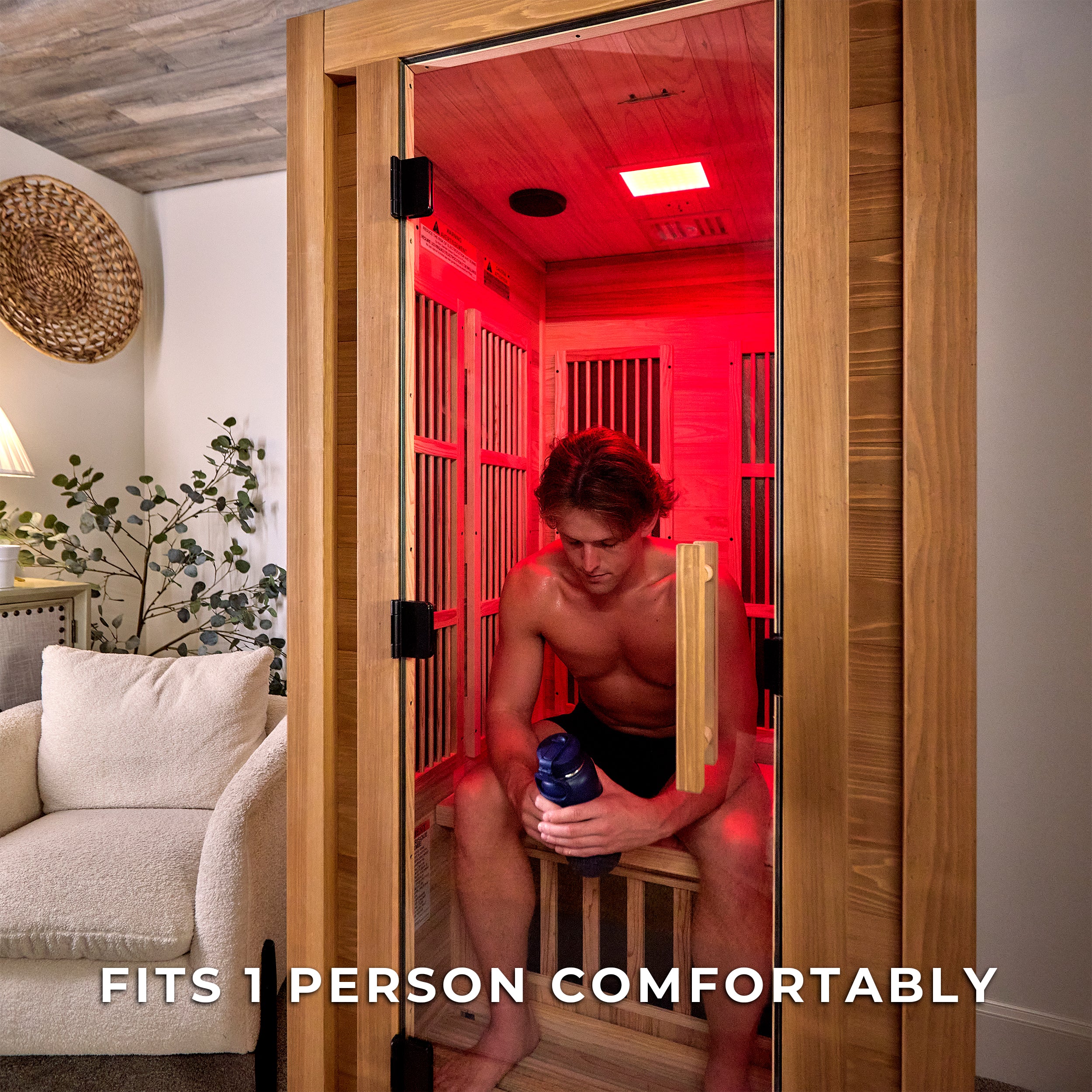 Rylan Indoor Infrared Sauna – 1 Person - Image 6