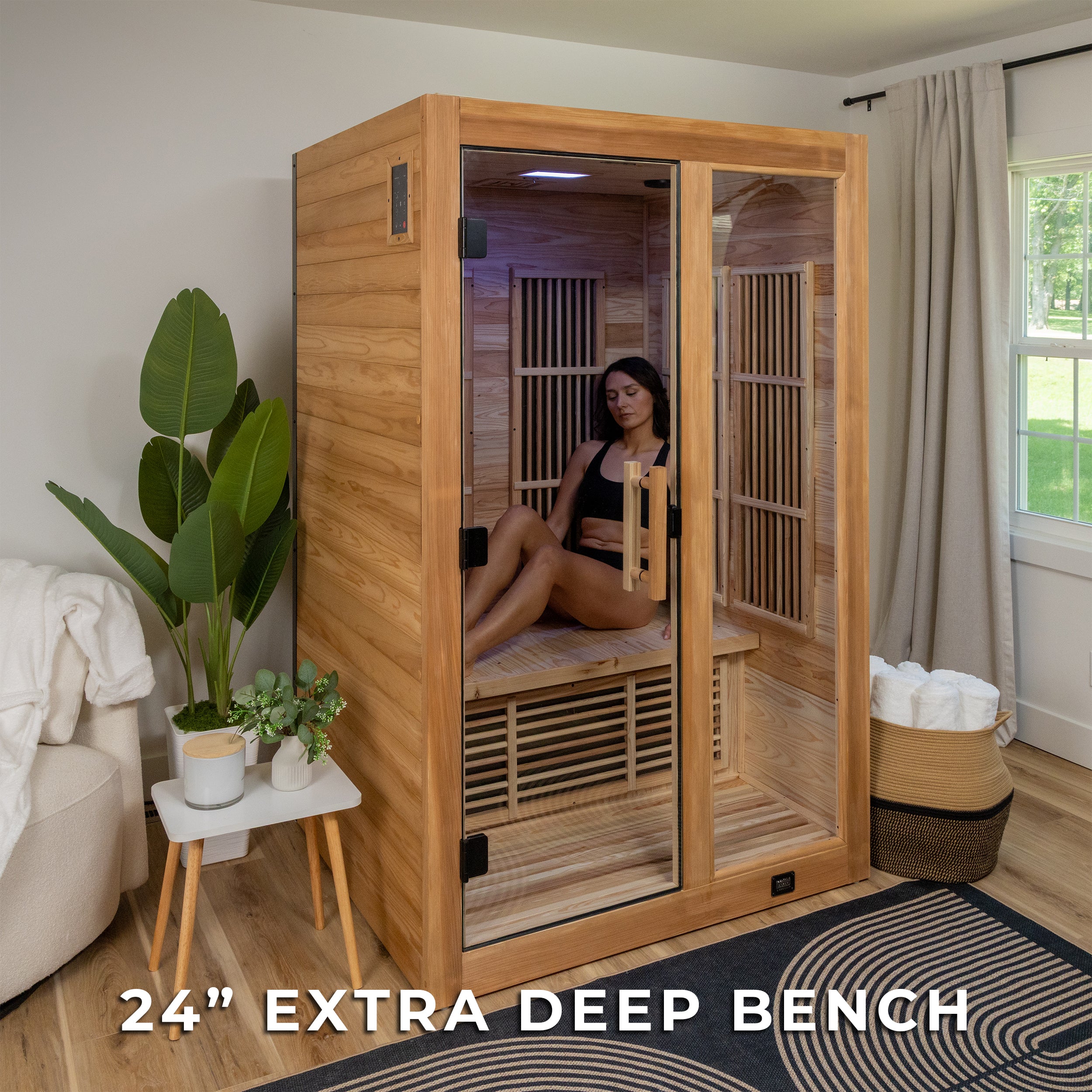 Rylan Indoor Infrared Sauna – 2 Person - Image 7