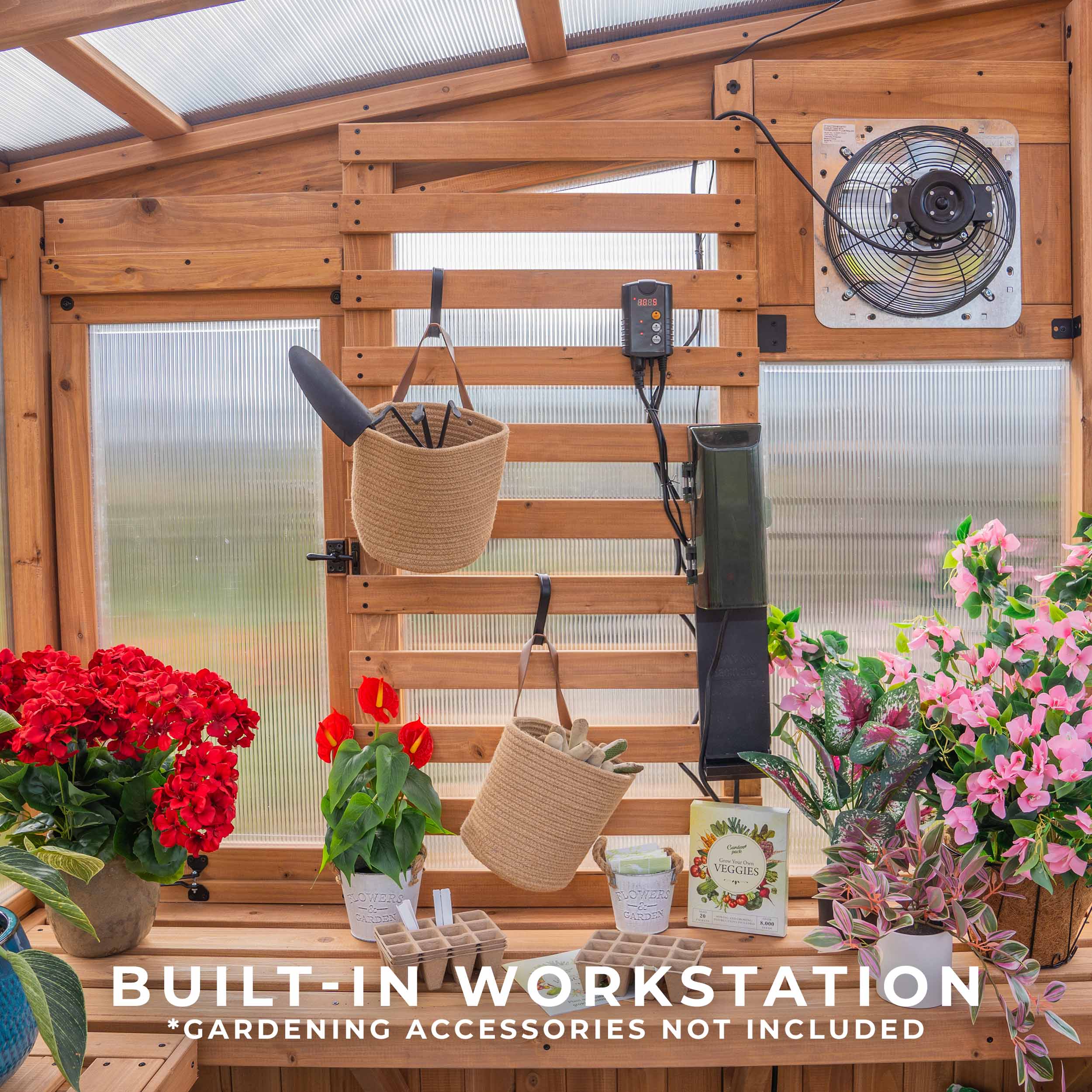 9x6 Willow Greenhouse - Image 8